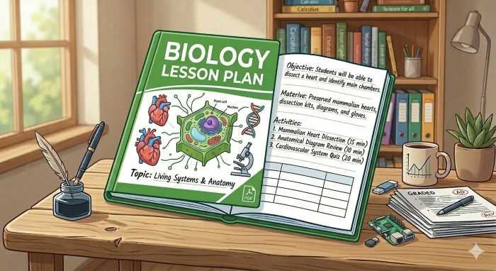 B.ED Lesson Plan Teaching of Life science