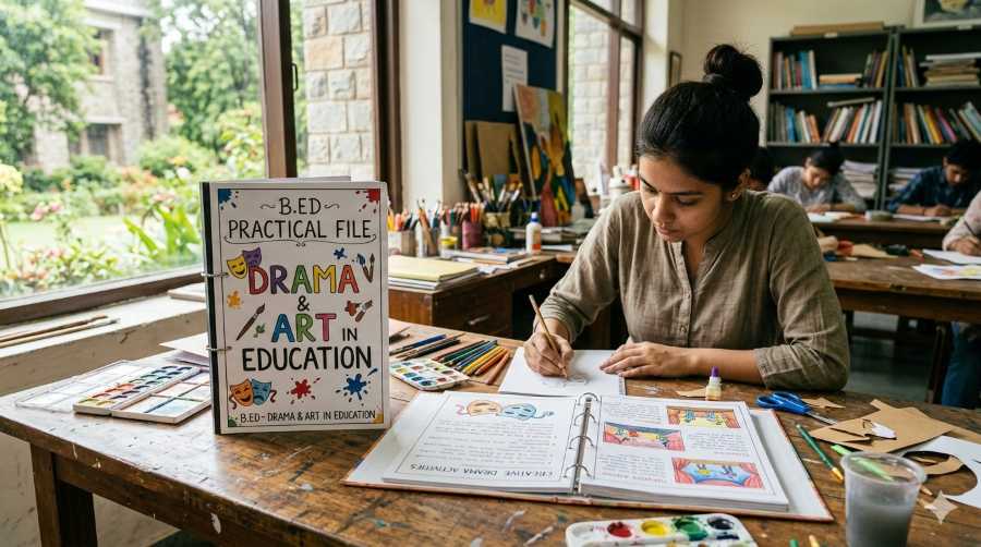 drama & art b.ed practical file cambridge education