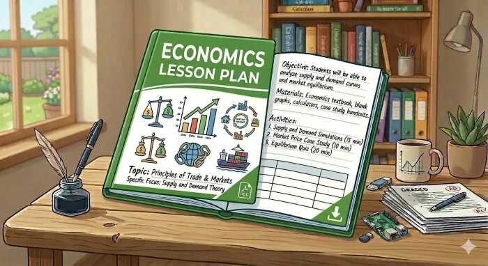 B.ED Lesson Plan Teaching of Economics