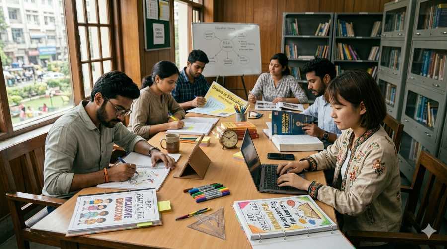 reading & reflecting on text b.ed practical file cambridge education